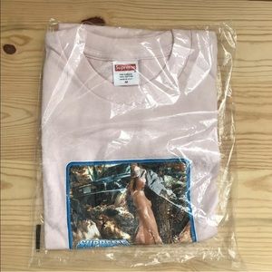 SUPREME X LARRY CLARK GIRL PINK TEE T-SHIRT M